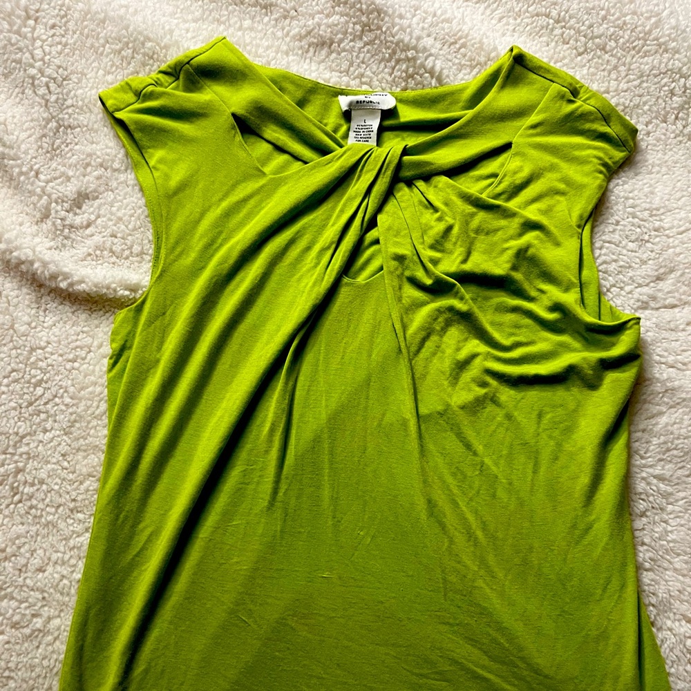 Beautiful light green philosophy blouse in a size large!!